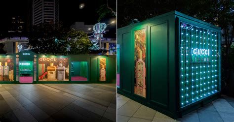 gucci ion orchard pop up.